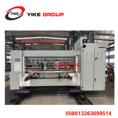 YK-1224 Máquina de corte a óleo de impressora de alta velocidade com empilhador para fabricação de caixas de cartão