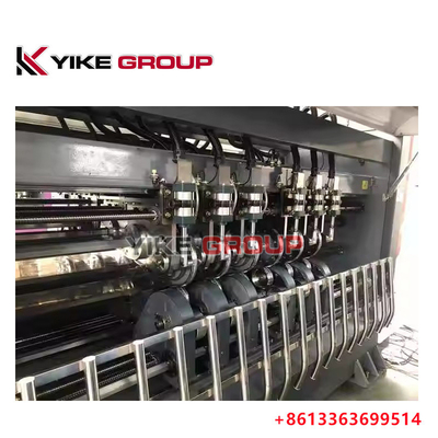 Velocidade 200m/min 2500MM YIKE GROUP Tipo BNC Tipo Automático Lâmina fina Slitter Scorer online Para linha de produção de cartão ondulado