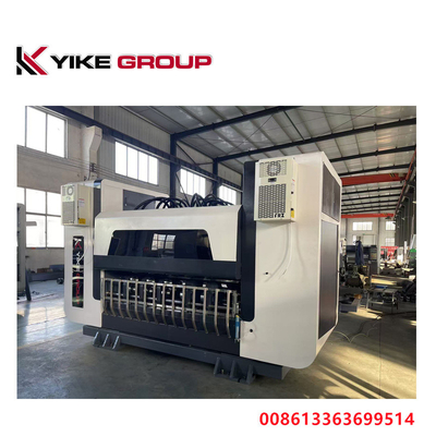 Velocidade 200m/min 2500MM YIKE GROUP Tipo BNC Tipo Automático Lâmina fina Slitter Scorer online Para linha de produção de cartão ondulado