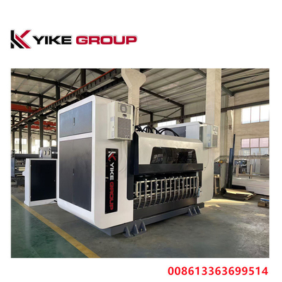 Velocidade 200m/min 2500MM YIKE GROUP Tipo BNC Tipo Automático Lâmina fina Slitter Scorer online Para linha de produção de cartão ondulado