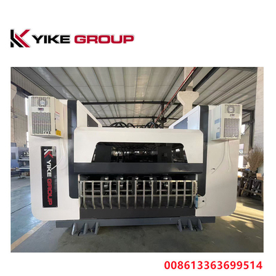 Velocidade 200m/min 2500MM YIKE GROUP Tipo BNC Tipo Automático Lâmina fina Slitter Scorer online Para linha de produção de cartão ondulado