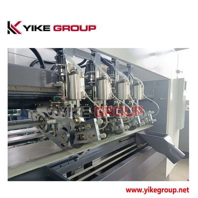 YK-2000 ENC Velocidade 250m/min Servo Tipo Slitter Scorer para linha de produção de cartão ondulado
