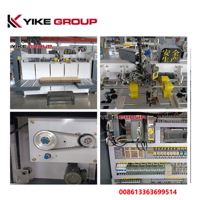 Tipo máquina de costura do GRUPO 2000 de YIKE da caixa ondulada/máquina de costura da cartonagem com única parte