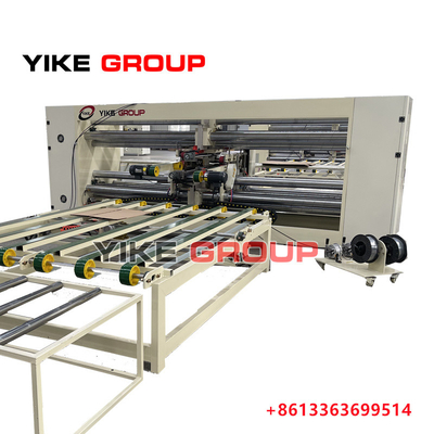 Velocidade 600 pontos/minuto YIKE GROUP Máquina de costura de caixa ondulada semiautomática 2pcs