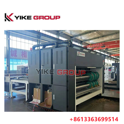 YK-1424 Chain Feeder 2 Color Flexo Impressora Máquina de Fabricação de Caixa Corrugada