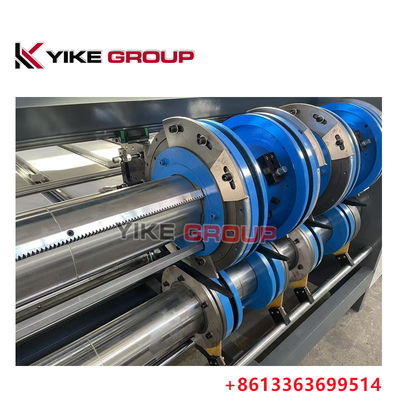 YK-1424 Chain Feeder 2 Color Flexo Impressora Máquina de Fabricação de Caixa Corrugada