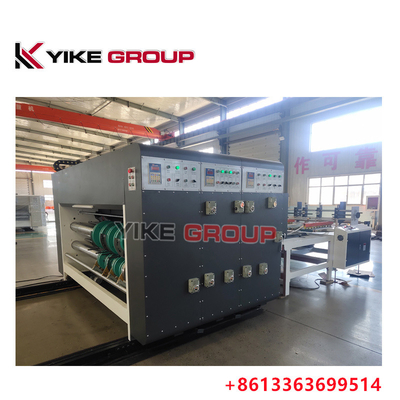 YK-1424 Chain Feeder 2 Color Flexo Impressora Máquina de Fabricação de Caixa Corrugada
