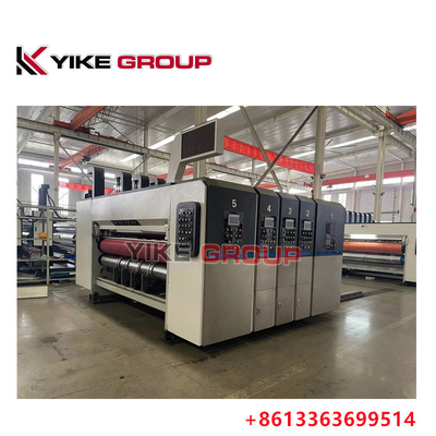 YK-1424 High Speed Flexo Printer Slotter Die Cutter Machine Cartão