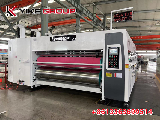 Máquina de impressão de Flexo da cor YKHS-1426 4 com Slotter e cortar