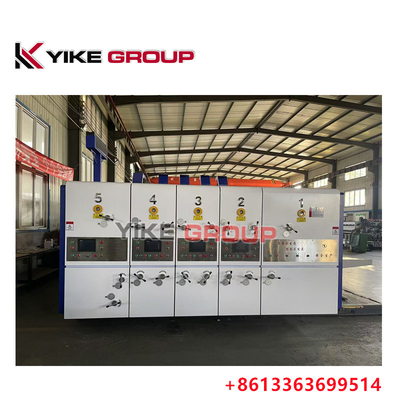 YIKE GROUP 1200X2400MM Flexo Printer Slotter Machine para Fabricação de Caixas de Cartão
