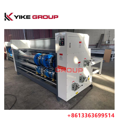 1400x2600MM Caixa de cartão corrugada máquina de fabricação de cadeia tipo Flexo impressora máquina de fecho