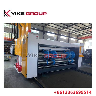 1400x2600MM Caixa de cartão corrugada máquina de fabricação de cadeia tipo Flexo impressora máquina de fecho
