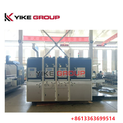 Yk-1228 Impressora de alimentação de borda de chumbo Slotter Die Cutter Machine para cartão ondulado