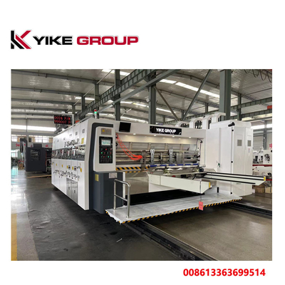 CE automático do ISO da máquina do Diecutter de Slotter da impressora de cor de Flexo 4 da borda de ataque alistado