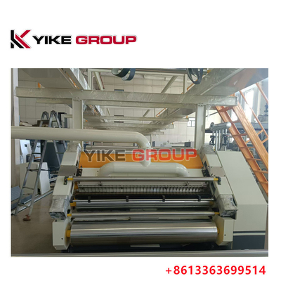 YIKE GROUP Flute A/B/C/E Máquina corrugada de face única para linha de produção de cartão